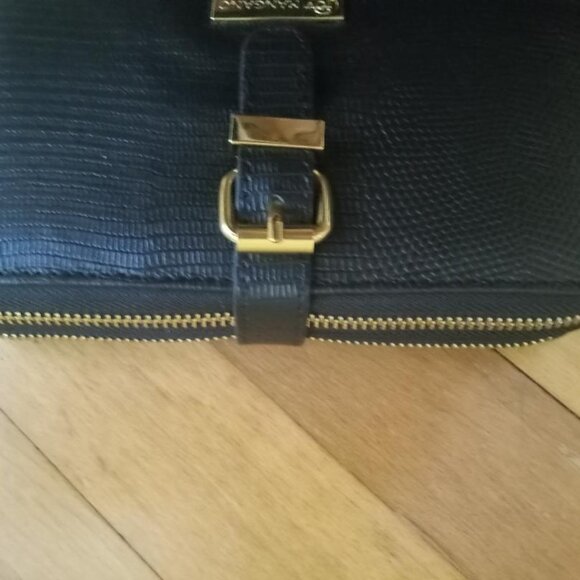 Black vegan leather wallet NWOT - Picture 4 of 6